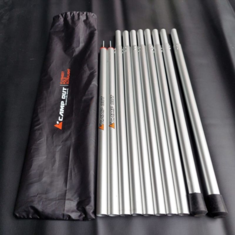 Jual Tiang Flysheet Alumunium Tiang Tenda Camping Tarptent Pole 200