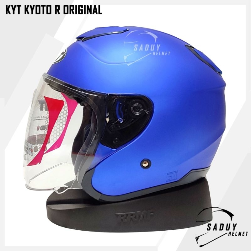 Jual Kyt Kyoto R Solid White Helm Kyt Kyoto R Polos Putih Original