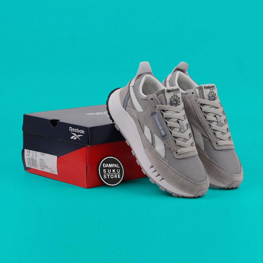 Jual Sepatu Reebok Classic Legacy Grey White | Shopee Indonesia