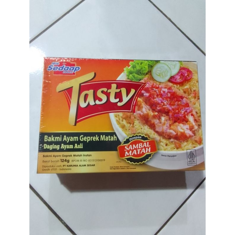 Jual Mie Sedaap Tasty Bakmi Ayam Geprek Matah Shopee Indonesia