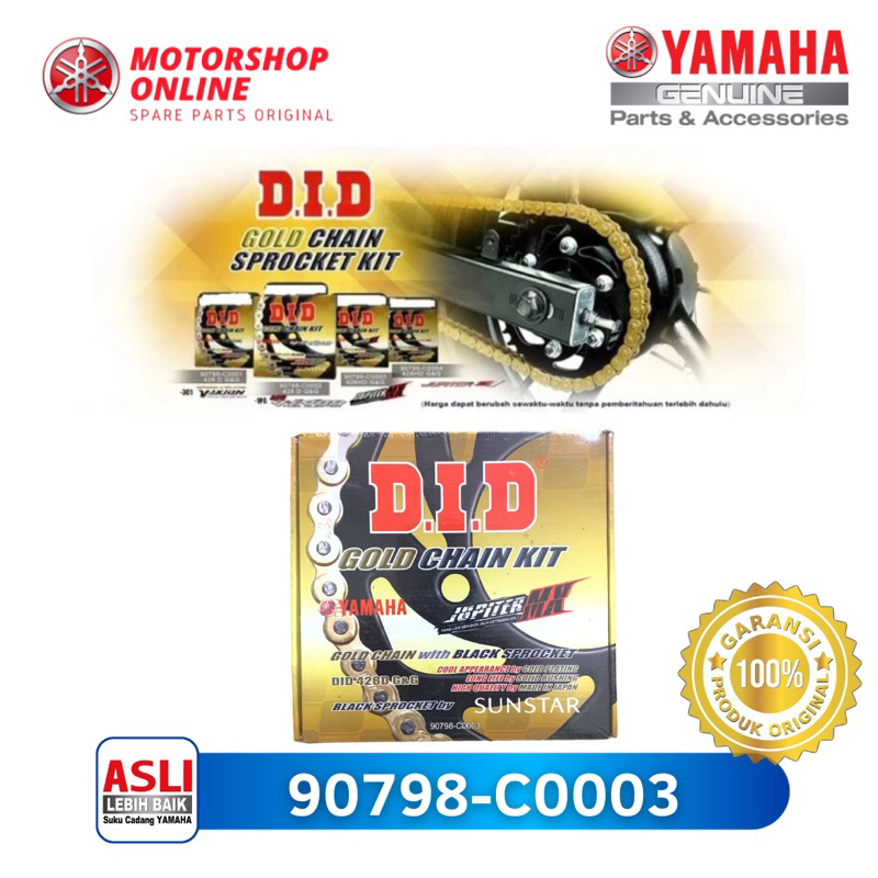 Jual Gearset Gir Set Jupiter Mx 135 LC Original Yamaha Chain Sprocket