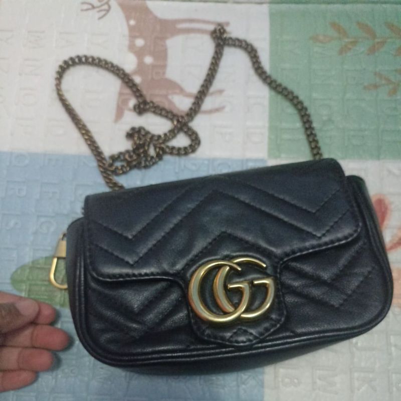 Jual tas gucci wanita/tas selempang/gucci JA750/clutch/dompet