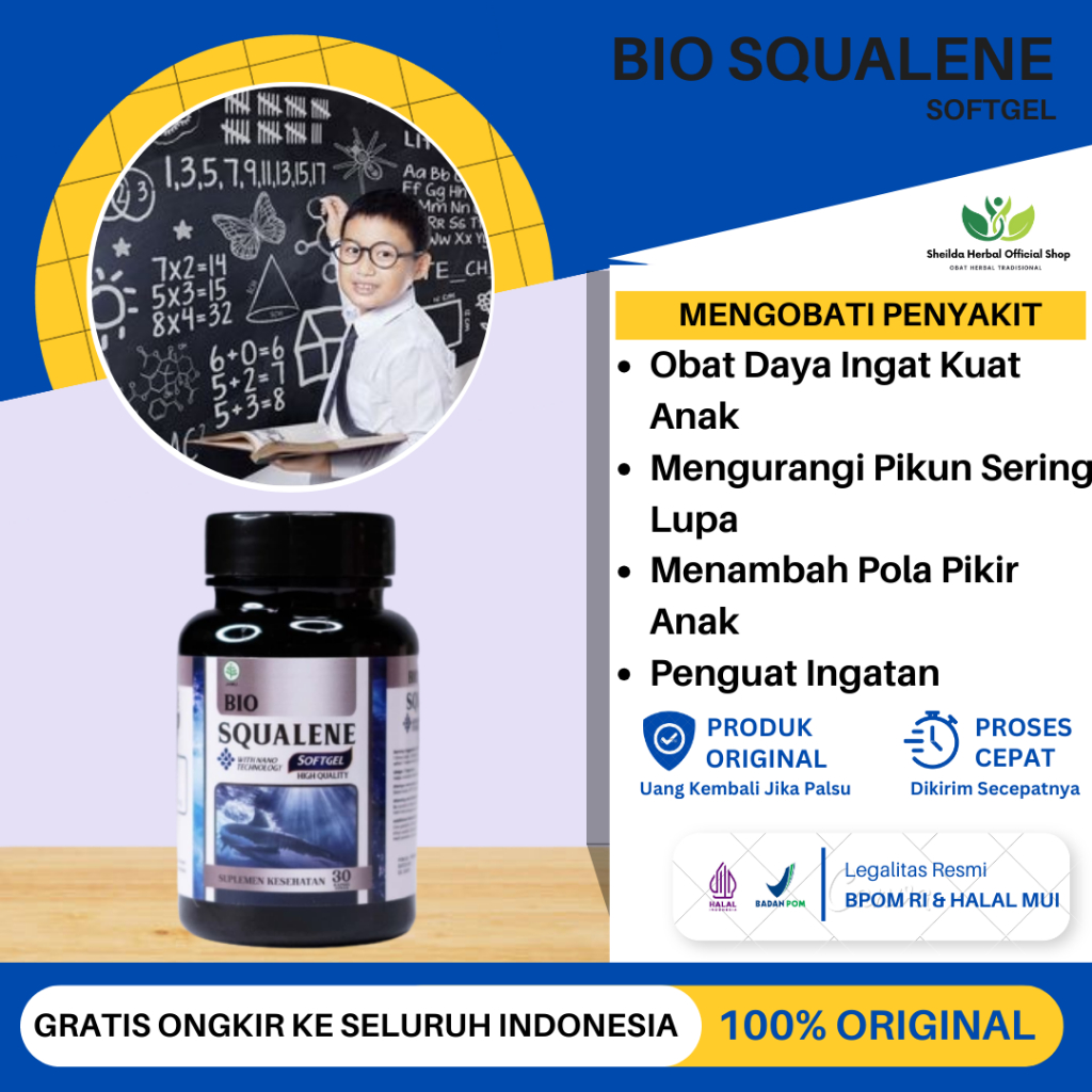 Jual Obat Daya Ingat Kuat Anak, Vitamin Otak, Peningkat Funsi Otak ...