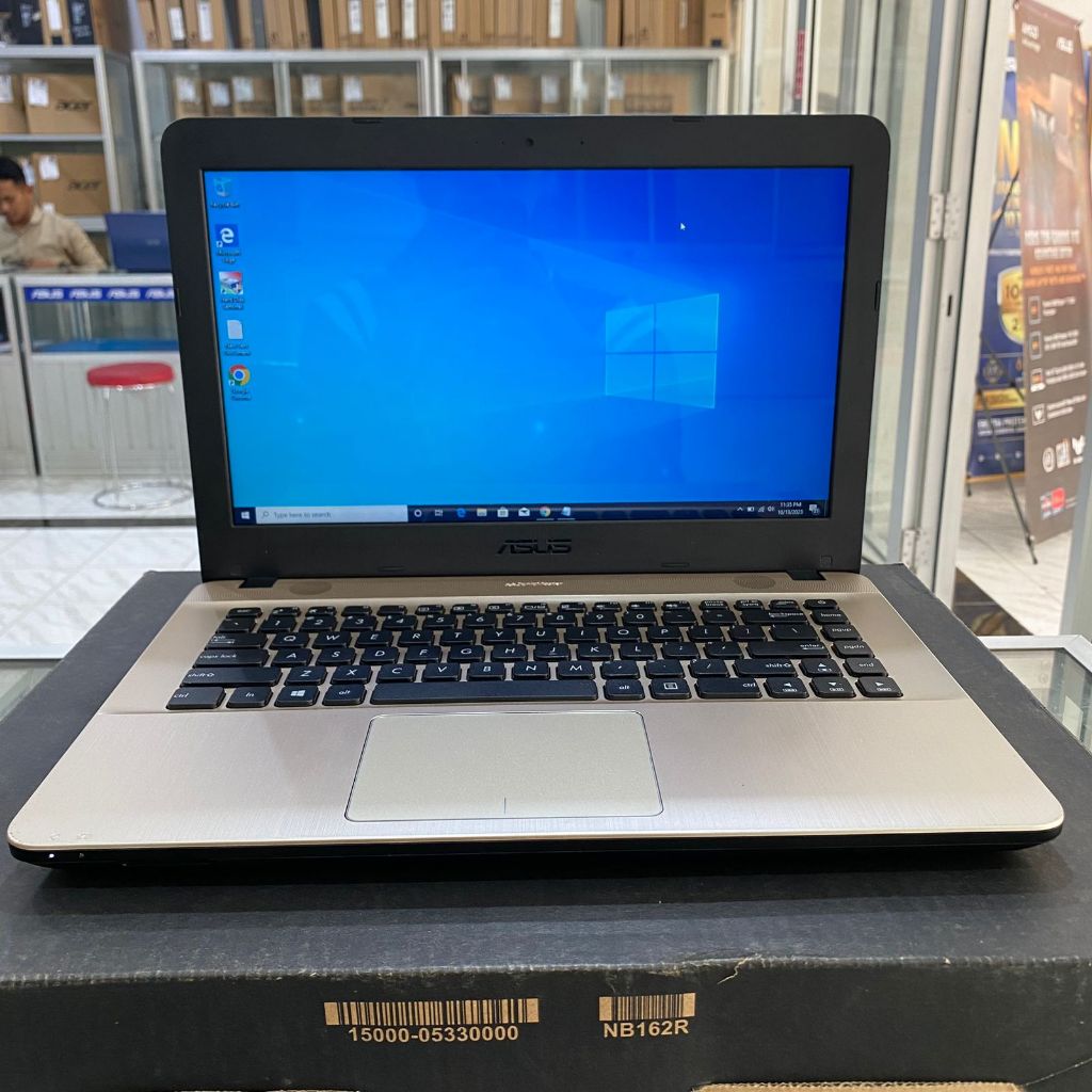 Jual Laptop Asus X441m Celeron N4000 Ram 4gb Hdd 1 Tb Layar 14 Inch Hd 2nd Shopee Indonesia