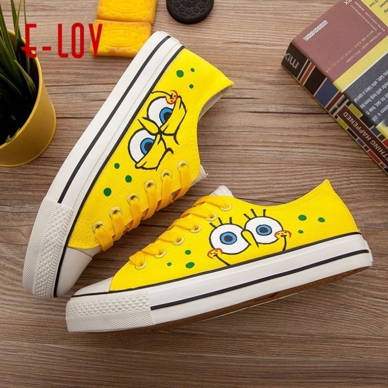 sepatu spongebob
