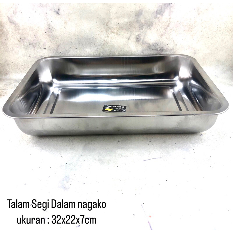 Jual talam stainles kualitas oke ada ukuran | Shopee Indonesia