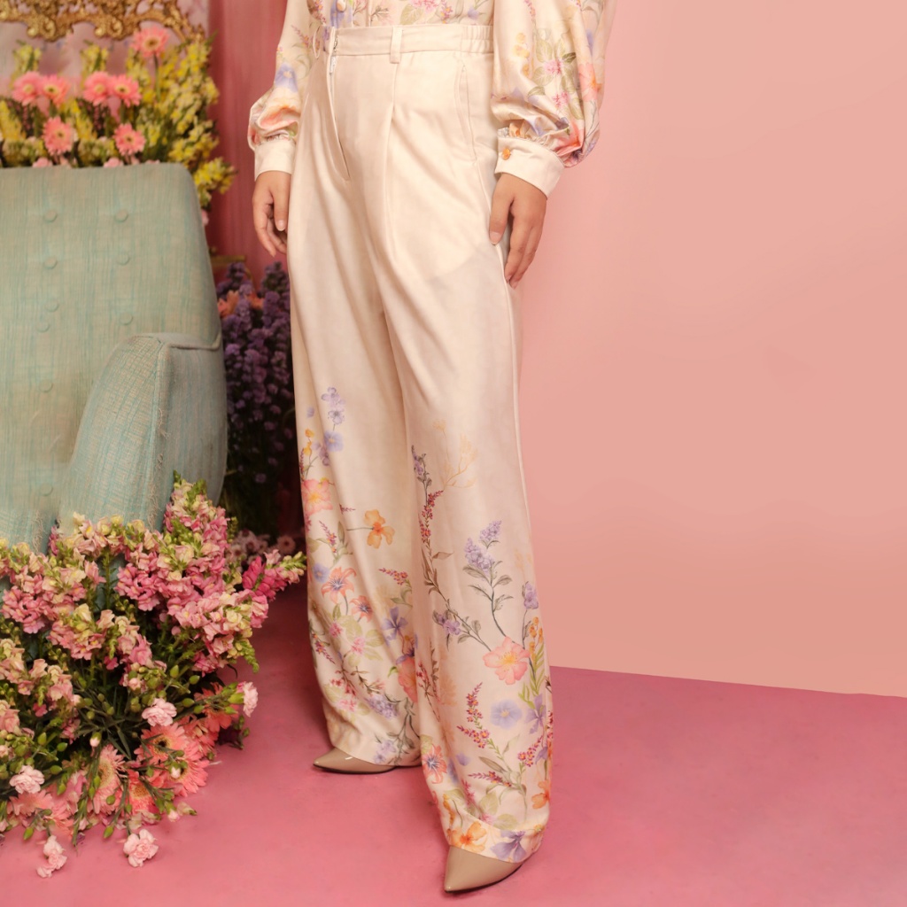 HijabChic Preena Flora Botanica Pants 2