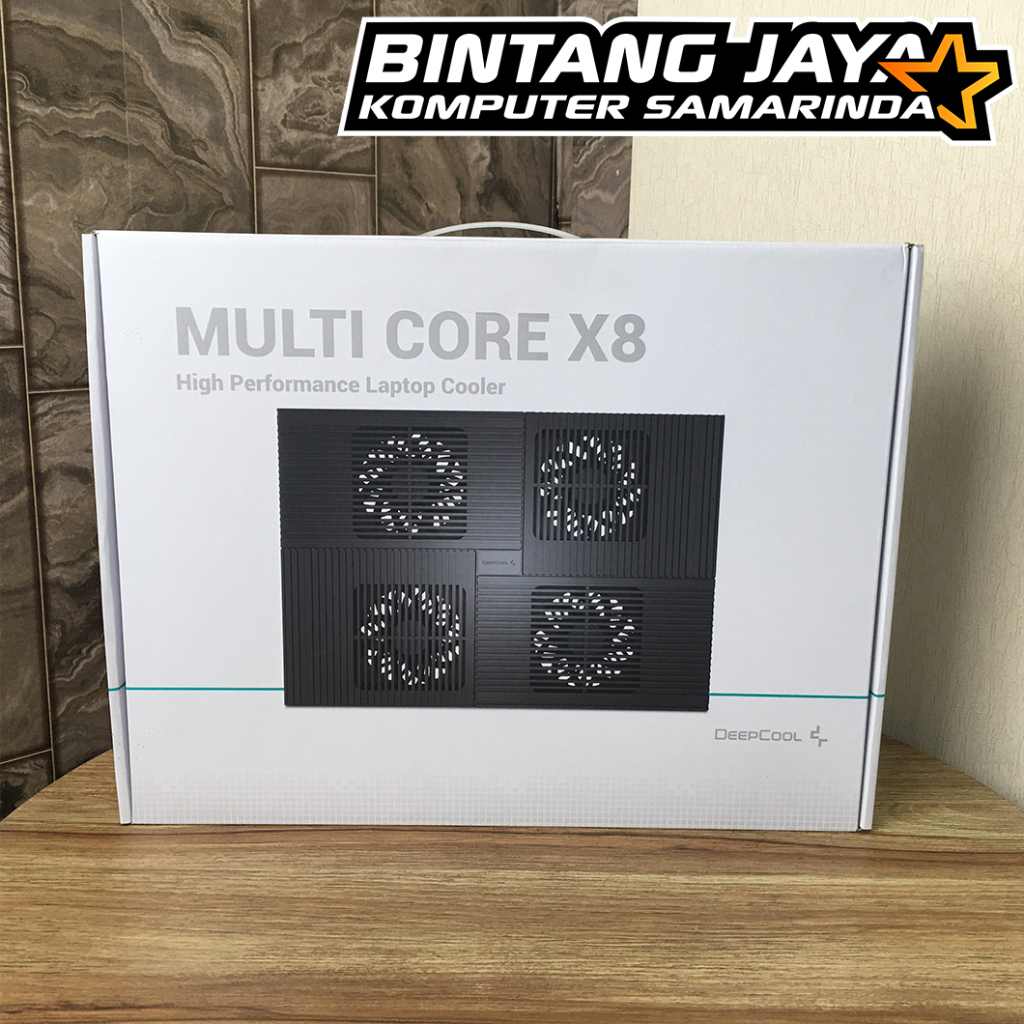 Jual Laptop Cooling Pad High Performance DeepCool Multi Core X8 4 Fans