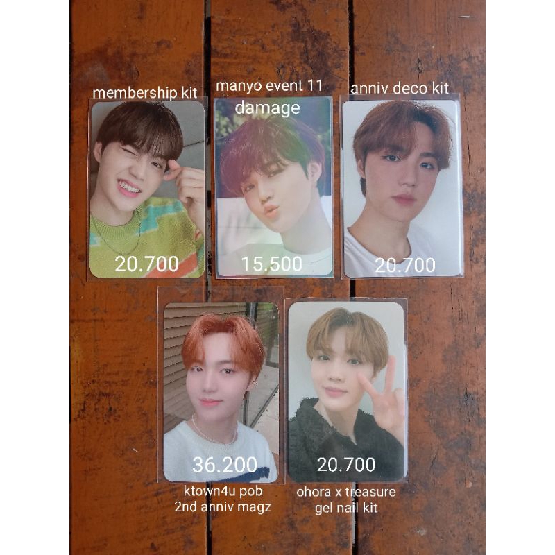 Jual treasure doyoung membership kit manyo event 11 anniv deco kit ...