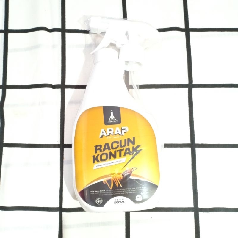 Jual Racoon Anti Rayap Racun Spray Kontak ARAP Quick Action 500 ml ...