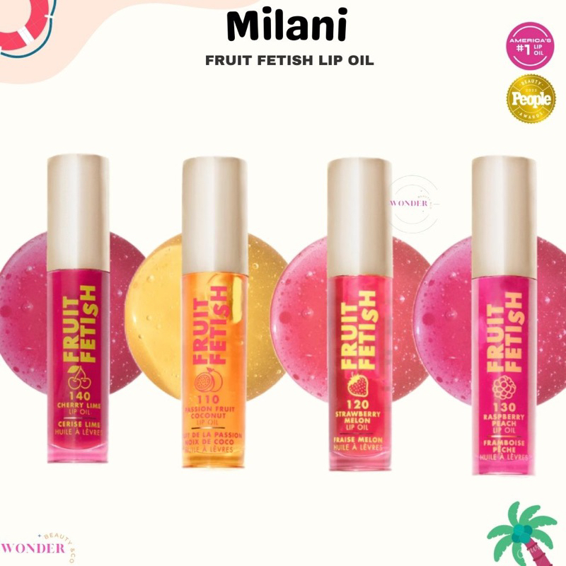 Jual MILANI LIP OIL MILANI FRUIT FETISH LIP OIL LIP OIL Shopee
