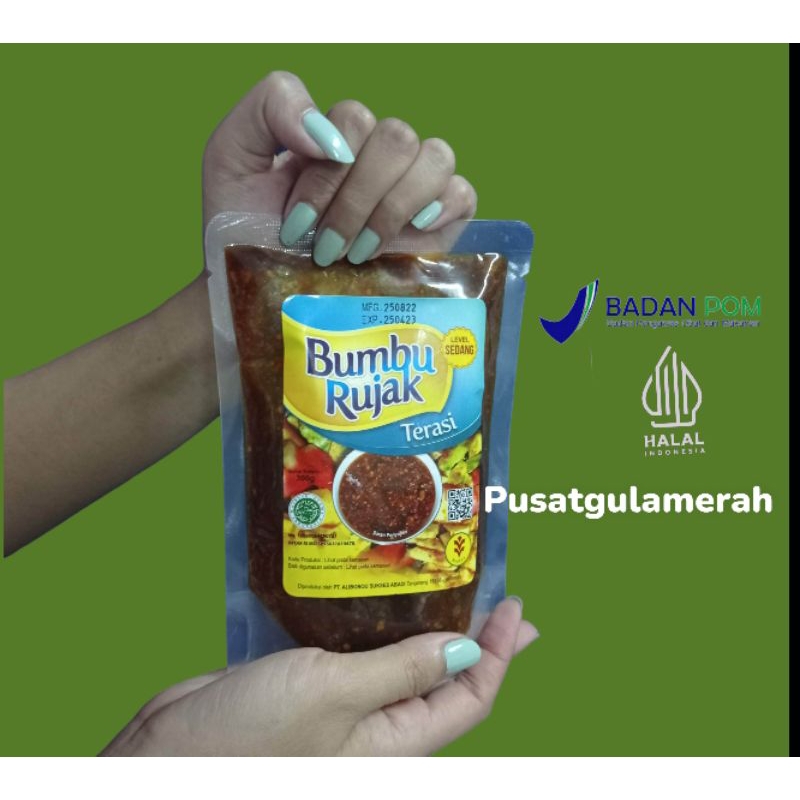 Jual Bumbu Rujak Manis Rasa Terasi Sedang | Shopee Indonesia