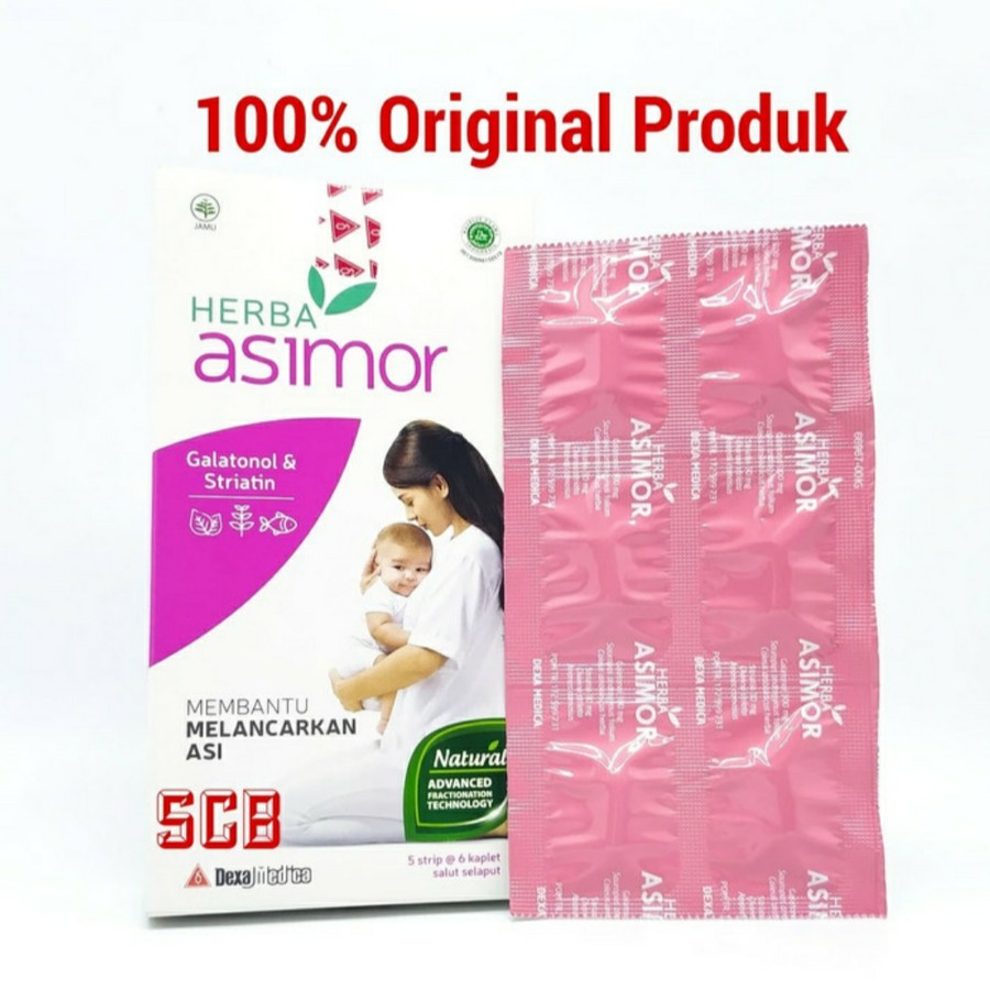 Jual Herba Asimor Botol 60 Dan 30 Kaplet Asi Booster Pelancar Asi