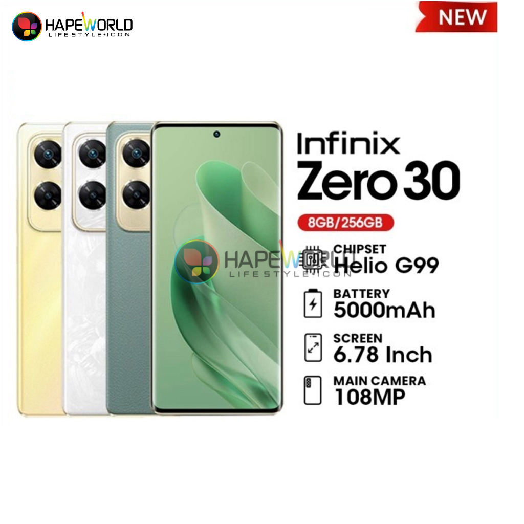 Jual INFINIX ZERO 30 4G 8/256GB - GARANSI RESMI | Shopee Indonesia