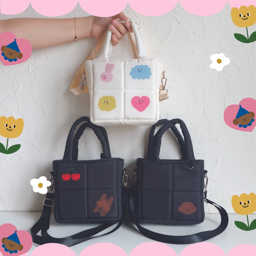 Jual Mini Puffy Sling Bag | Shopee Indonesia
