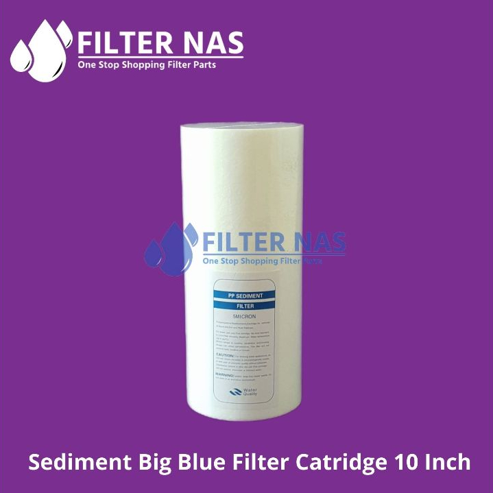 Jual Sediment Big Blue Filter Cartridge 10 Inch Shopee Indonesia