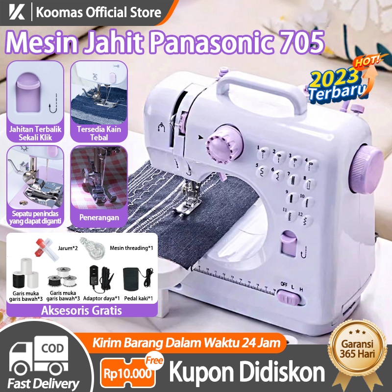 Jual Mesin Jahit Putih Portable Hand Sewer Machine Mini M202A FHSM202 Jait  - Kota Malang - Grosir Prakarya