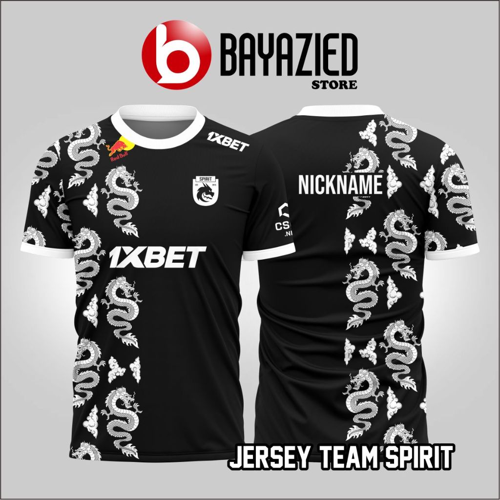 Jual JERSEY TEAM SPIRIT DOTA 2 TERBARU THE INTERNATIONAL | Shopee Indonesia