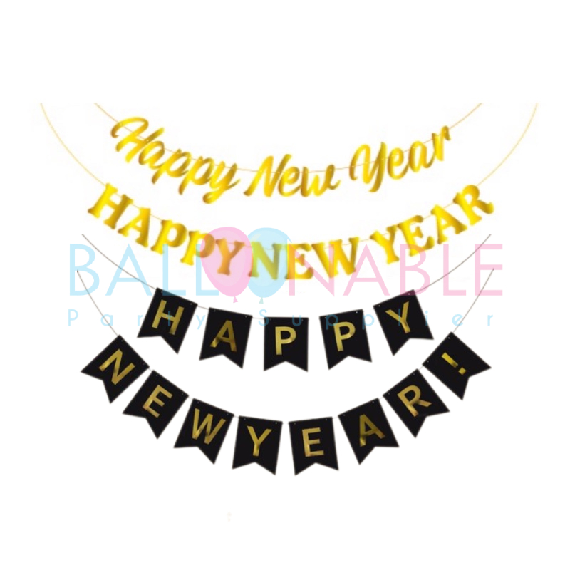 Jual Banner Happy New Year | Shopee Indonesia