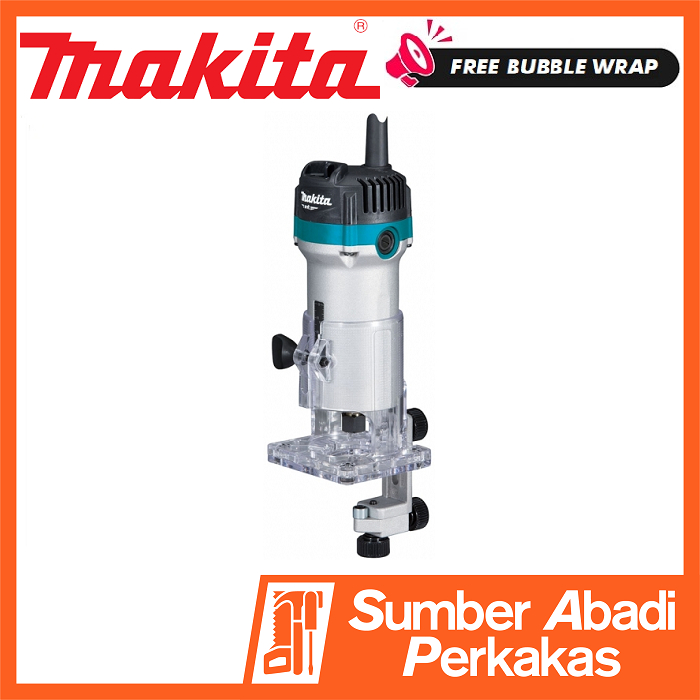 Jual MAKITA M 3701B Mesin Profil 6mm Kayu Router Wood Trimmer 6 mm ...