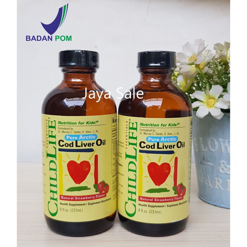 Jual Childlife Pure Cod Liver Oil 8 Oz 237ml Shopee Indonesia