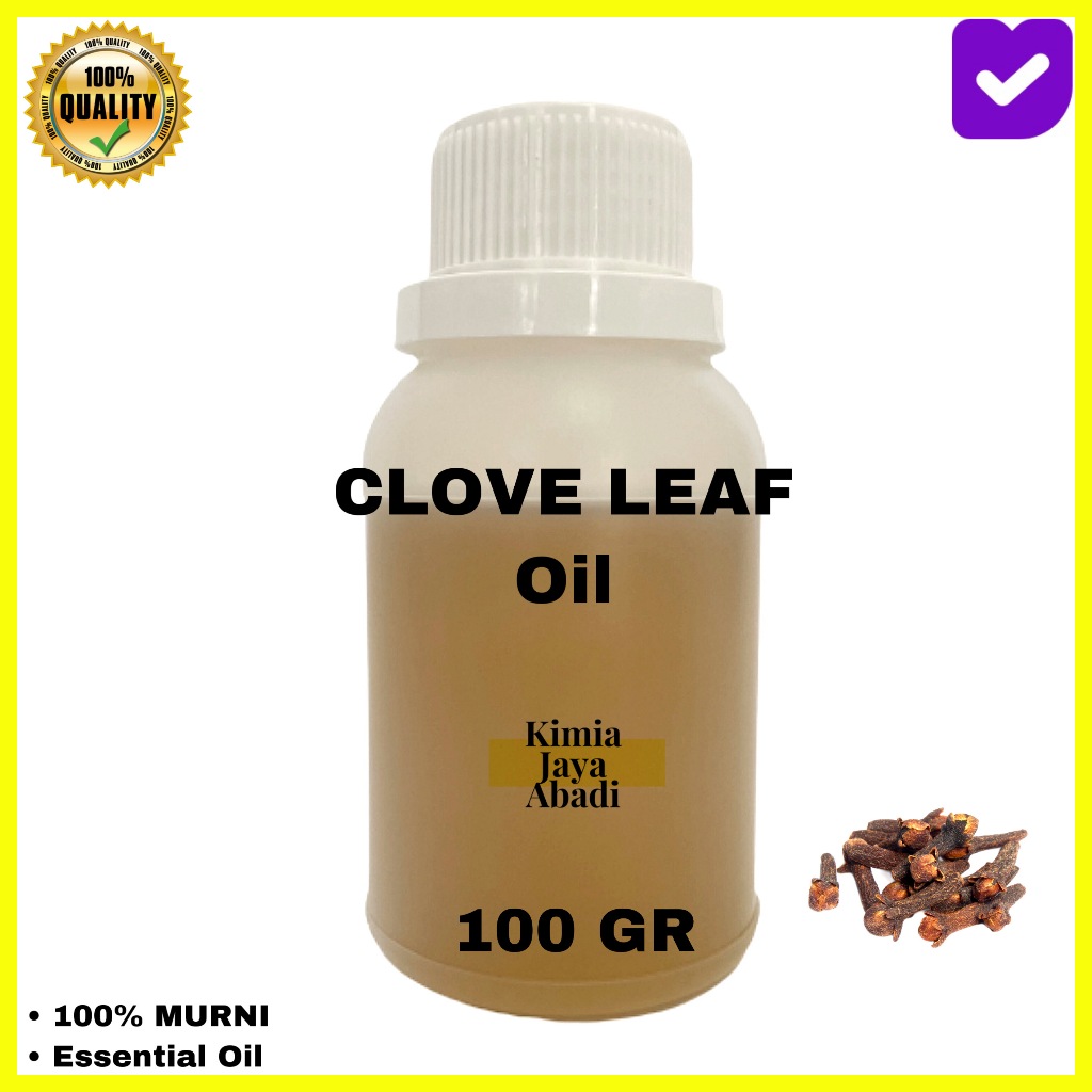 Jual Clove Leaf Essential Oil / Minyak Daun Cengkeh 100 Gram | Shopee ...