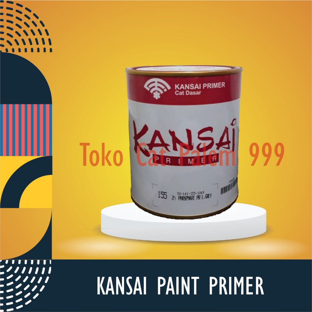 Jual Cat Dasar Kansai Zinc Chromate / Cat Anti Karat Warna ABU FTALIT