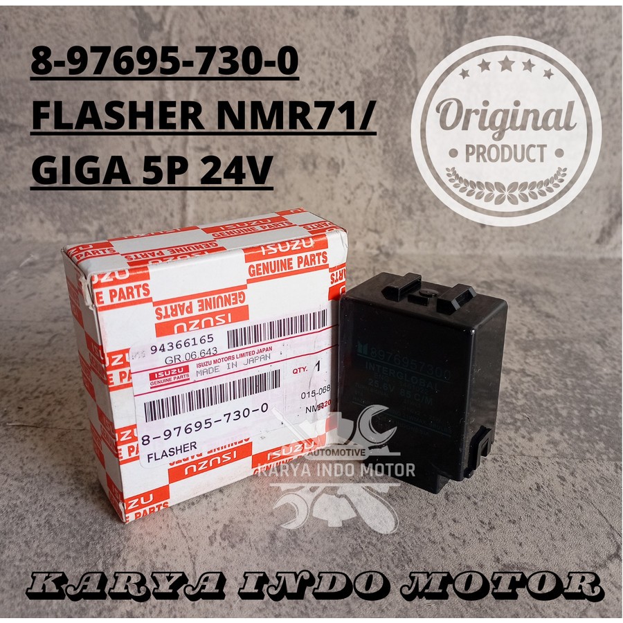 Flasher Sen 5P 24V ISUZU NMR 71 ISUZU GIGA 8-97695-730-0