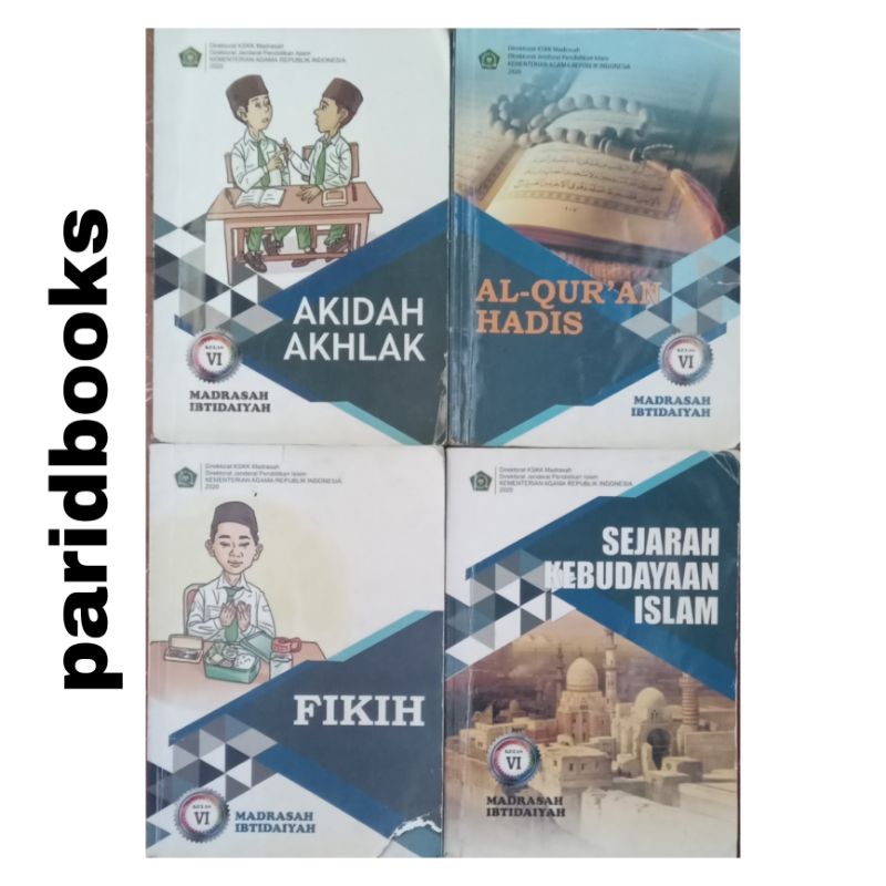 Jual Sejarah Kebudayaan Islam Fiqih Akidah Akhlak Al Qur'an Hadis Untuk ...