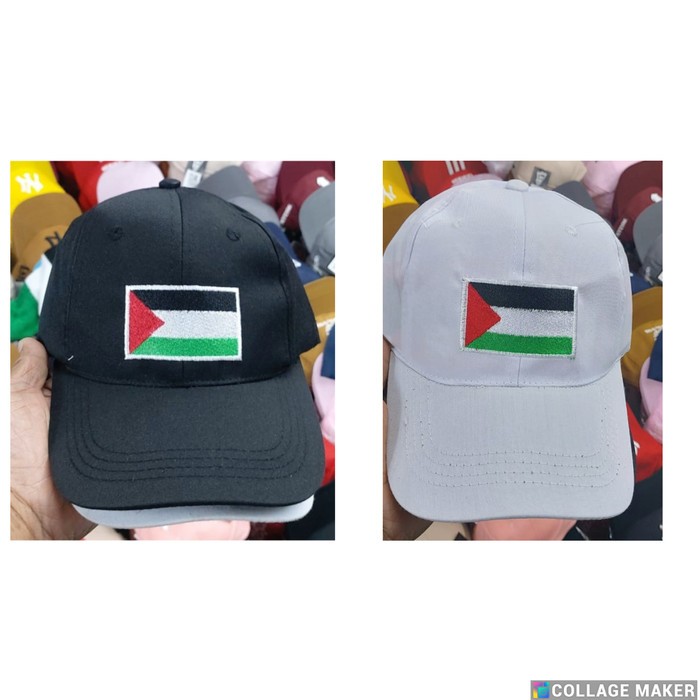 Jual Topi Trucker Baseball - Topi Logo Bendera Palestina | Shopee Indonesia