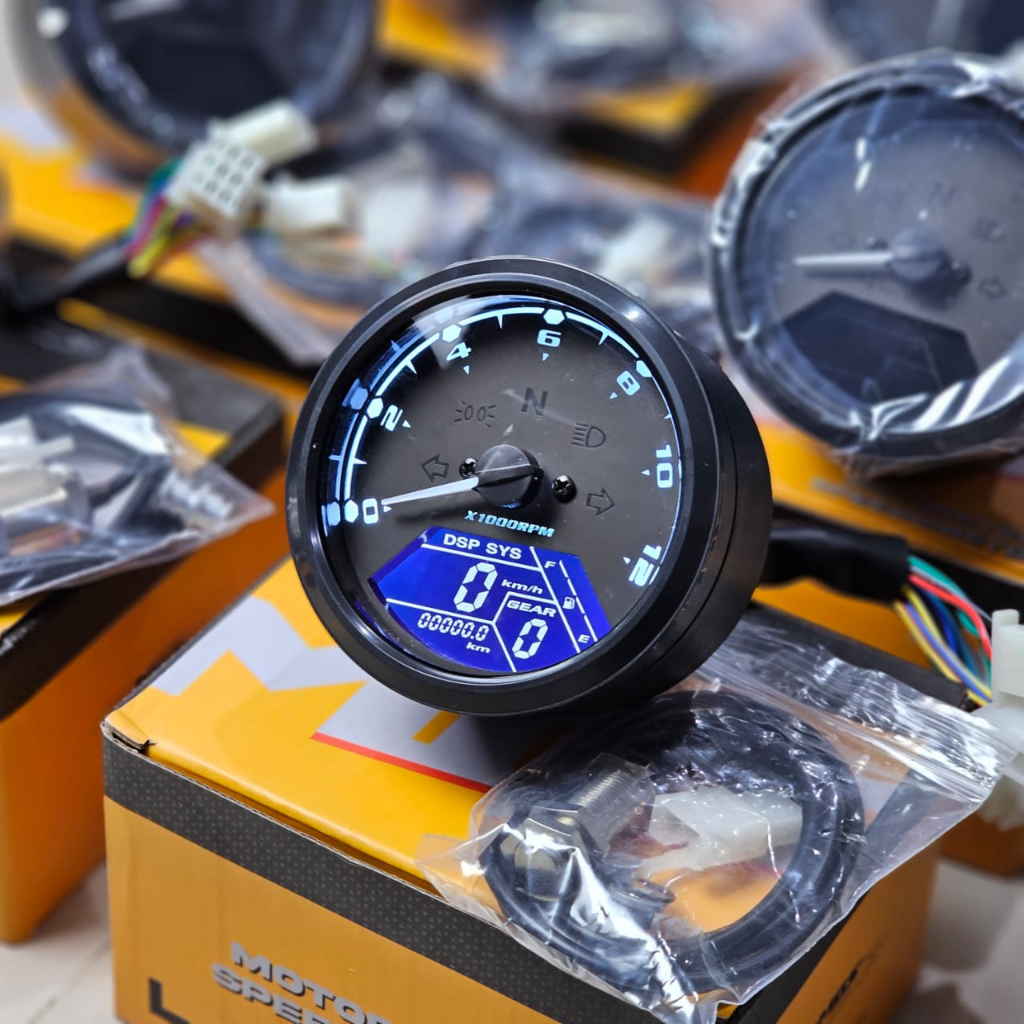 Jual Speedometer Baboon Digital Newtek Full Indikator Spidometer Spido