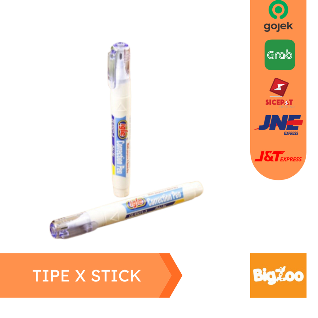 Jual Tipe X Correction Pen Steel Igle Quick Dry Shopee Indonesia