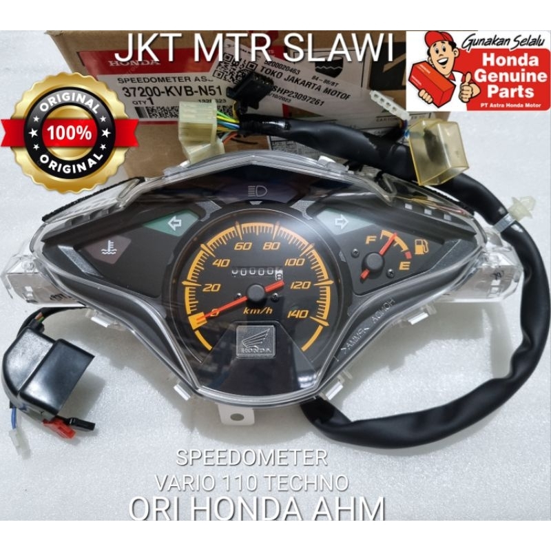 Jual 37200KVBN51 meter assy, speedometer vario 110 techno karbu vario