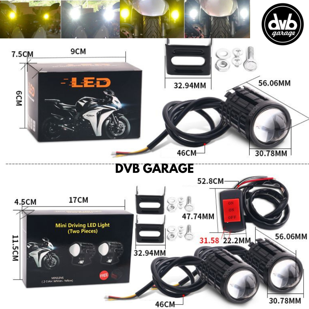 Lampu Tembak LED Laser 2 Warna