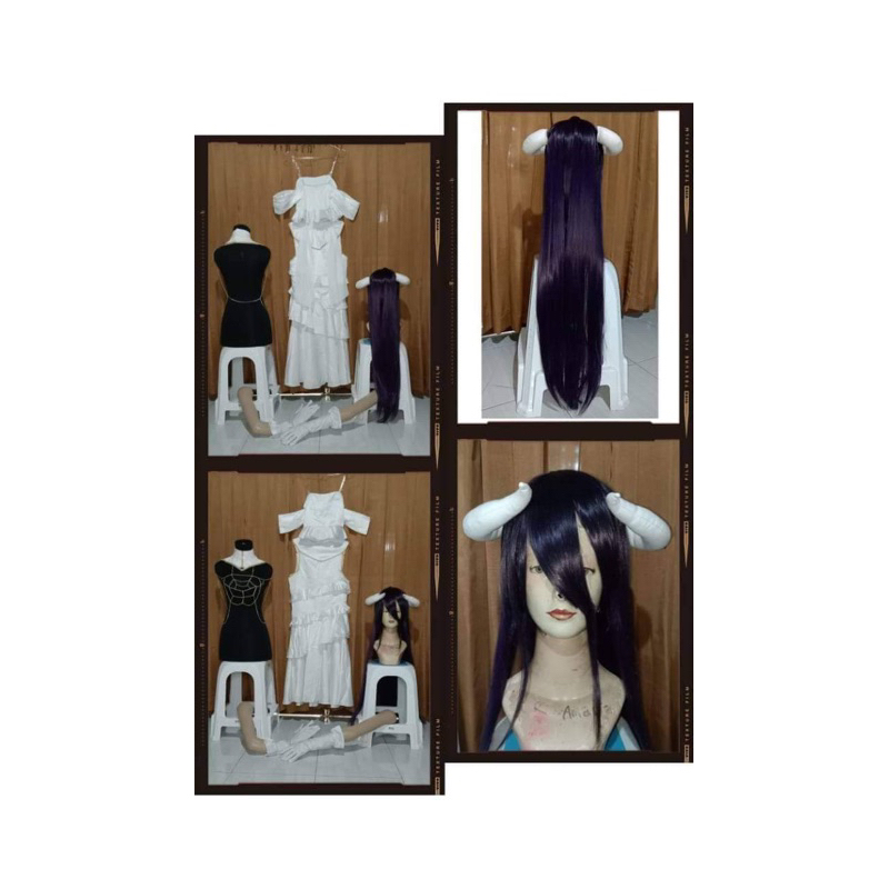 Jual Cosplay Albedo Overlord Costum Albedo Overlord Costum Anime Shopee Indonesia 5340