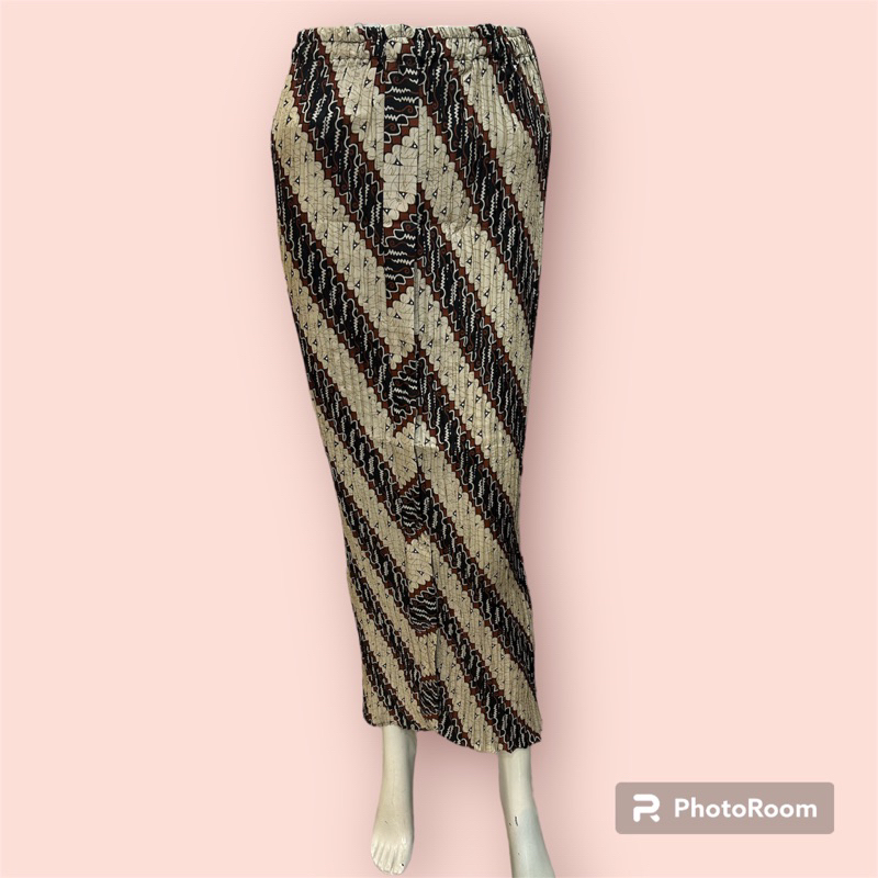 Jual rok motif batik bahan plisket (jarik instant) | Shopee Indonesia