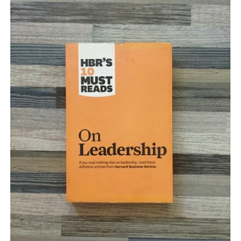 Jual HBR'S 10 MUST READS ON LEADERSHIP (ORIGINAL) | Shopee Indonesia