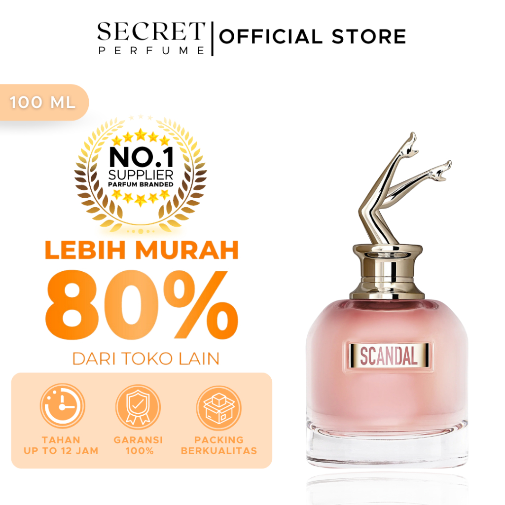 Jual Parfum JPG Scandal [100 Original Singapore] EDT Parfum Wanita By