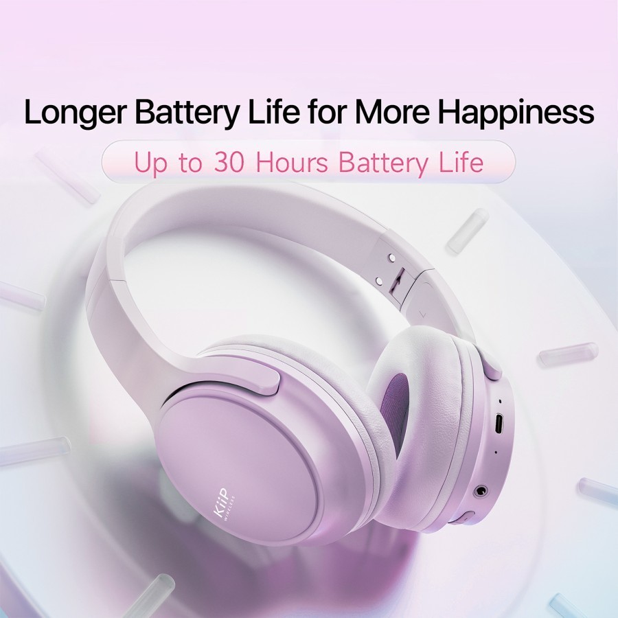 Jual KIIP WIRELESS TH60 HEADPHONE BLUETOOTH HEADSET EARPHONE | Shopee ...