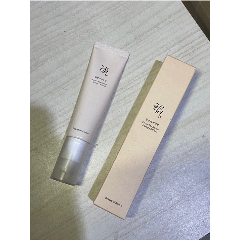 Jual BEAUTY OF JOSEON eye cream ginseng + retinol Shopee Indonesia