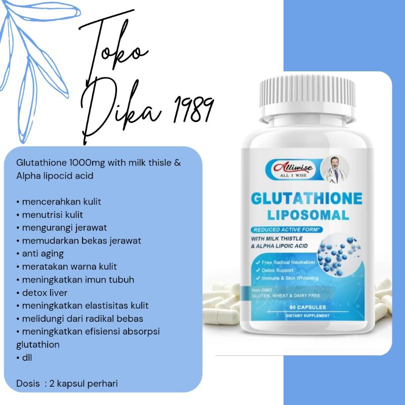 alliwise glutathione review ALLIWISE Magnesium Glycinate 400mg - Sleep, Bone, Immunity, Mood & Heart  Support - 120 Capsules main image 0
