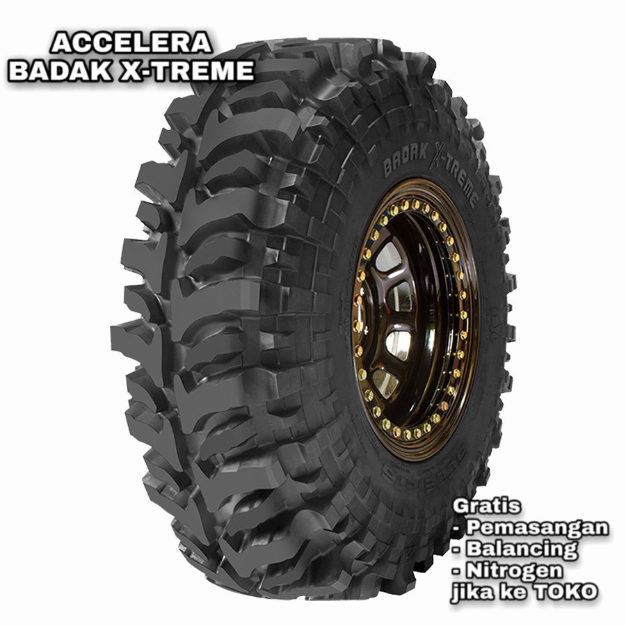 ACCELERA アクセレラ 35×10.50-15 LT 120N BADAK X-TREME オフ