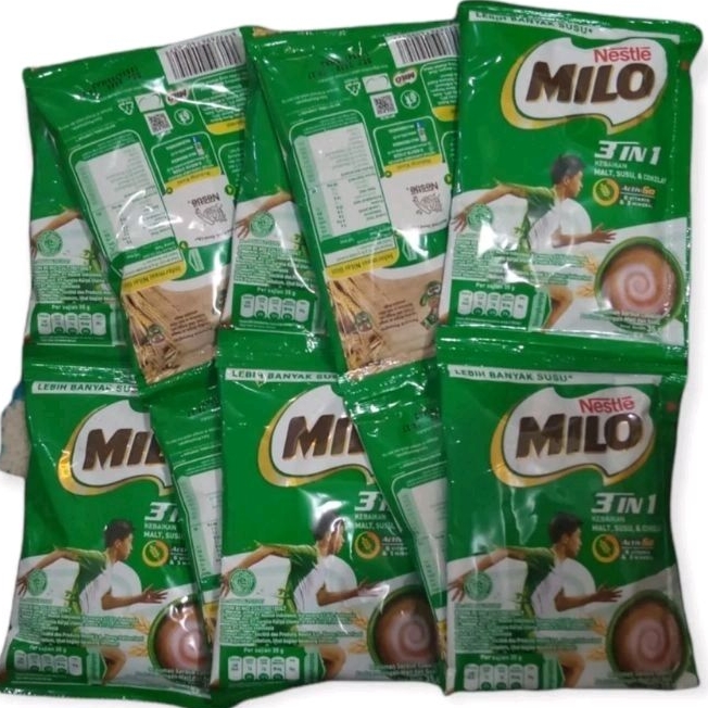 Jual Nestle Milo 3 In 1 Renceng Isi 10 Sachet × 35gr Shopee Indonesia 8894