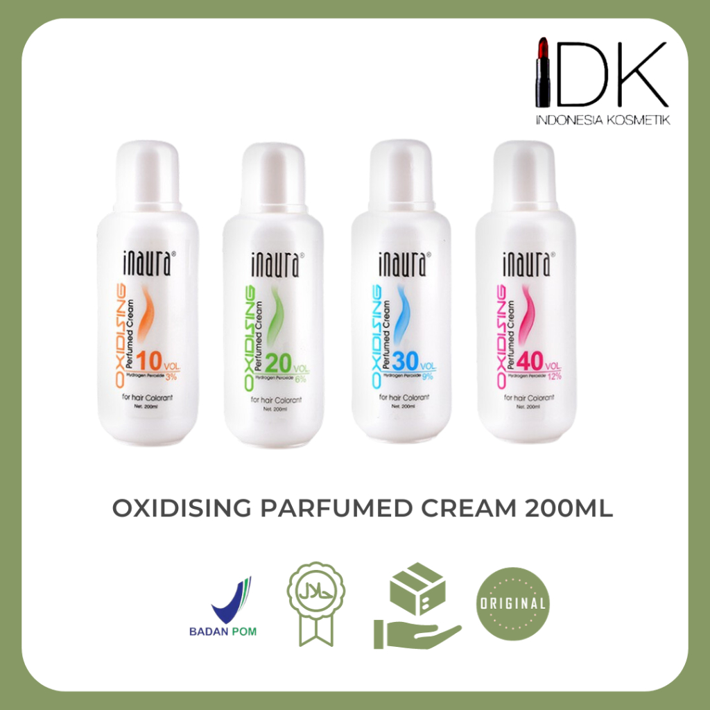 Jual Inaura Oxidising Parfumed Cream / Developer Campuran Semir 200ml ...