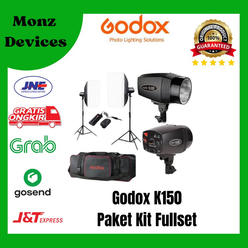 Jual Godox K Double Lighting Paket Lampu Studio Softbox Lampu Set