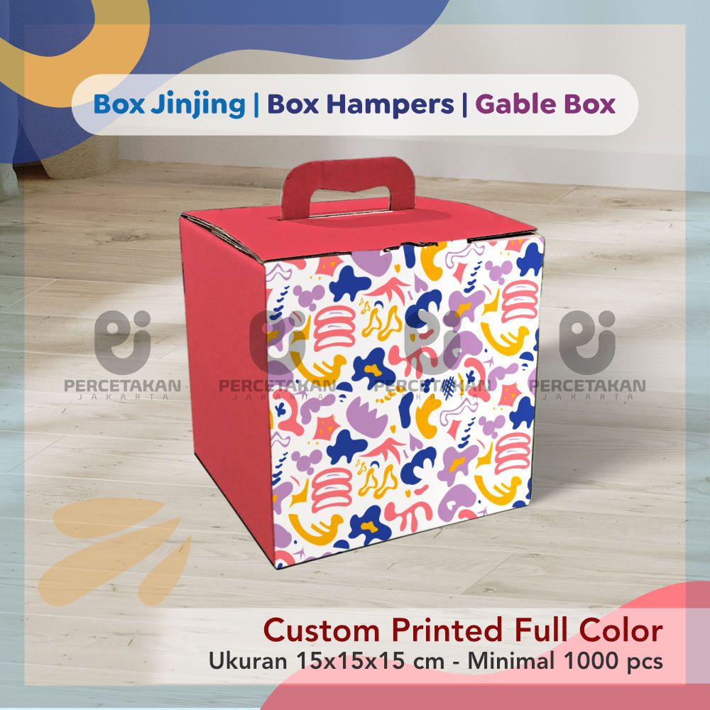 Jual Cetak Box Jinjing 15x15x15 cm FULL COLOR Free Custom Desain/Logo ...