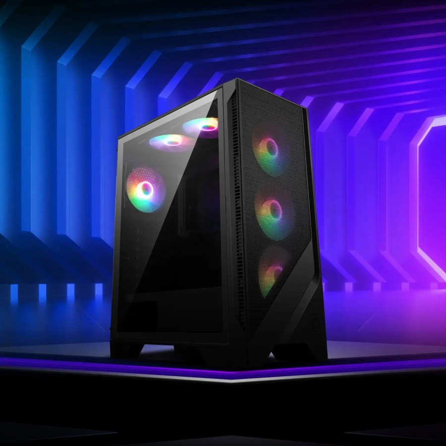 Jual MSI MAG 120A AIRFLOW MID TOWER PC CASE CASING GAMING CHASSIS