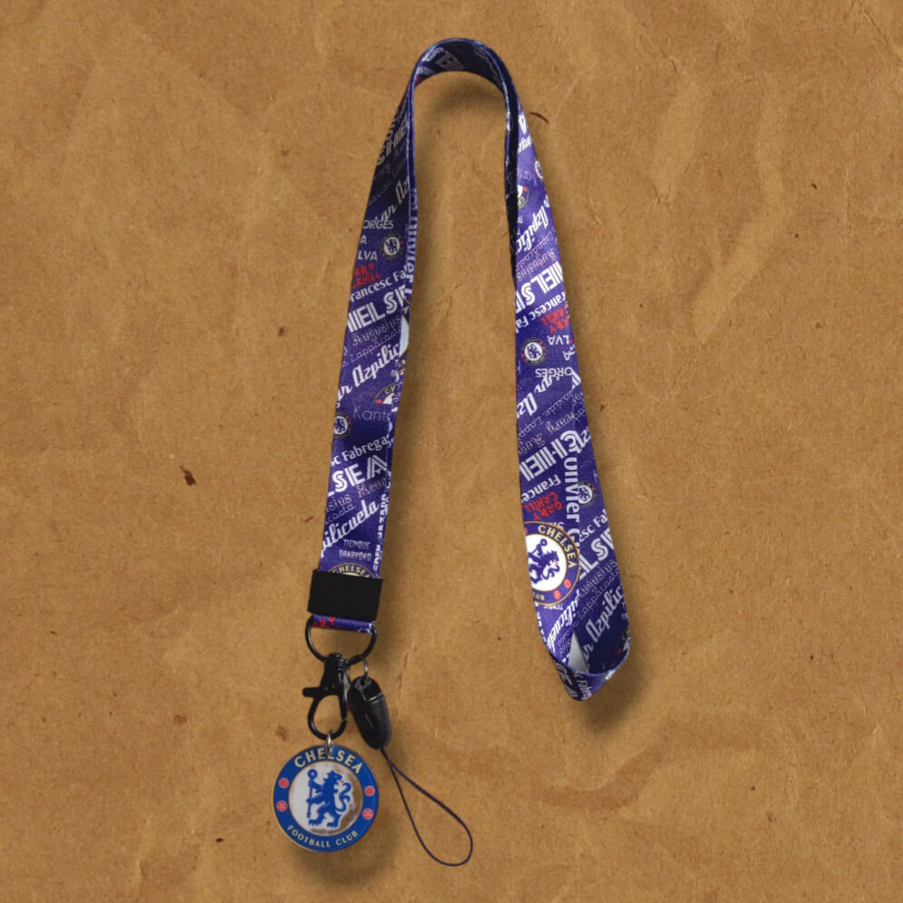 Jual Tali Lanyard Name Tag Logo CHELSEA | Shopee Indonesia
