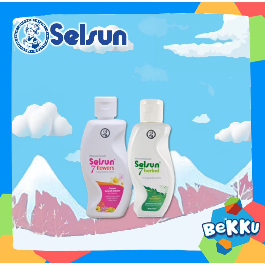 Jual Selsun Shampoo Flower Herbal Ml Travel Size Sampo Anti