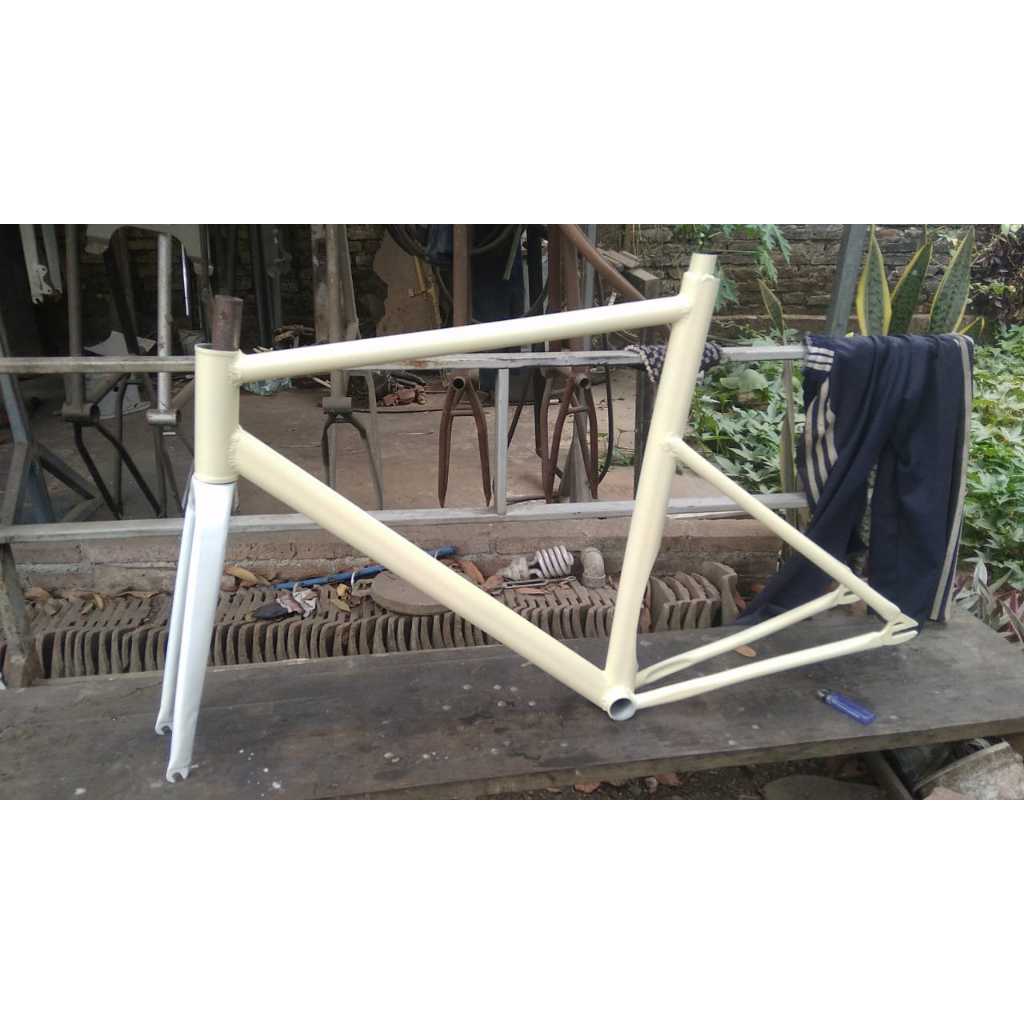 Jual frameset fixie custostome model visp Shopee Indonesia